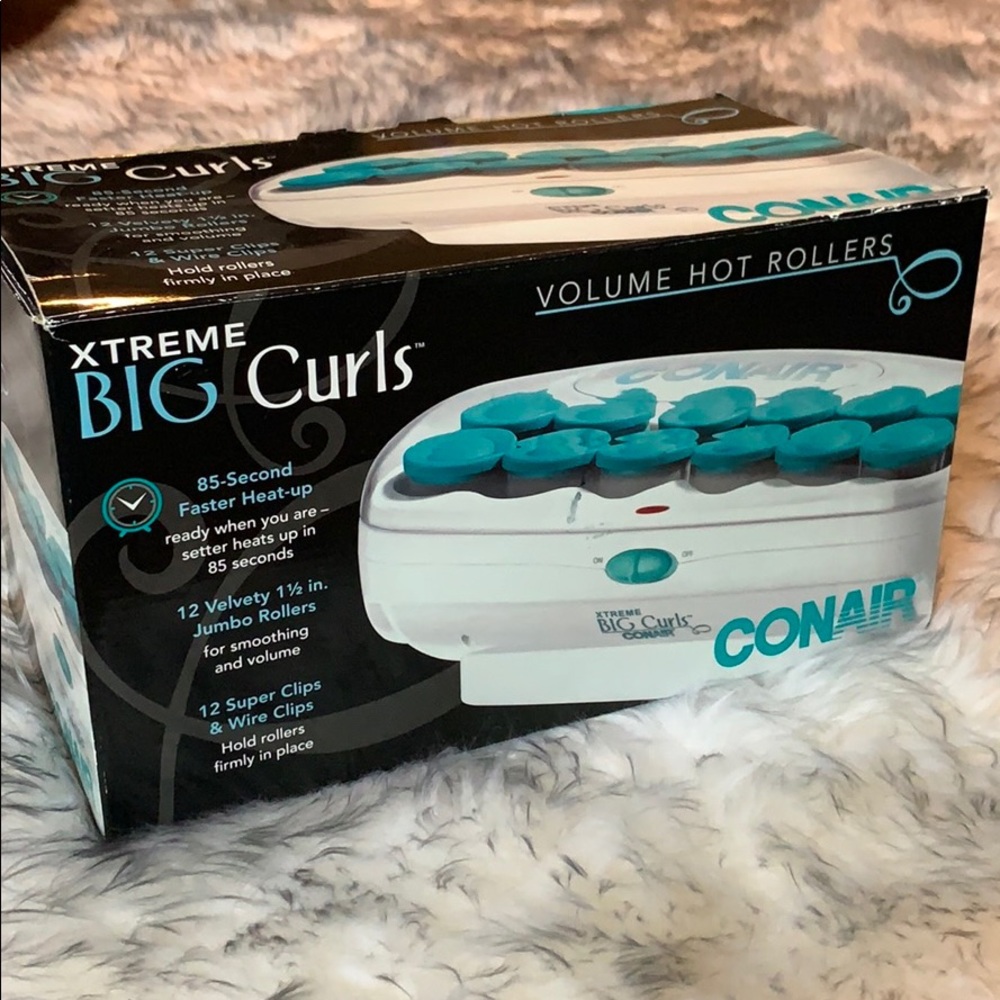 Conair big curls rollers / hot rollers.